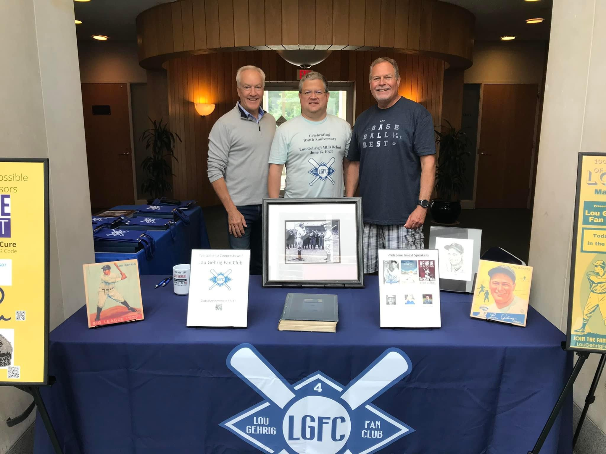 Neal, Bill and Steve at the BB HOF June 17, 2023
